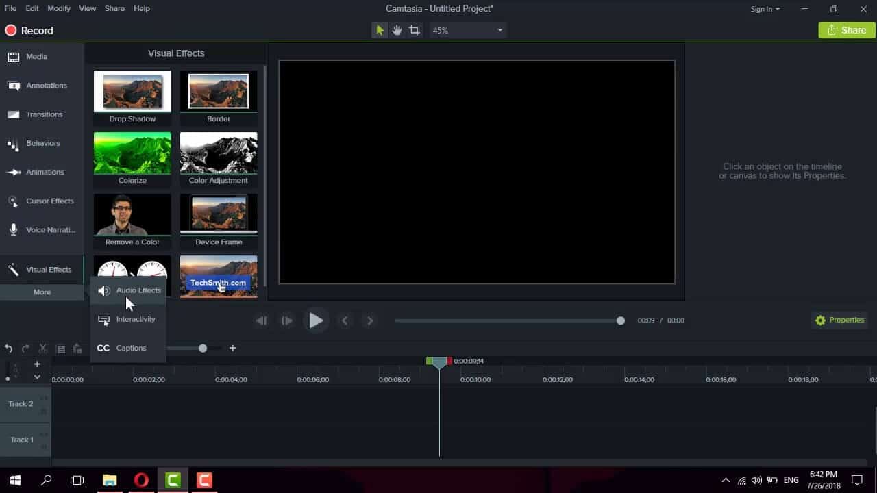 Camtasia - Free Editing Tools for Beginner